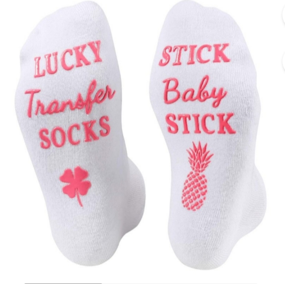 Positive IVF, Support Transfer Day, T-shirt and socks. - Picture 2 of 3